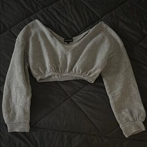 Cropped sweater